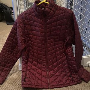 W The North Face Thin Puffer Jacket